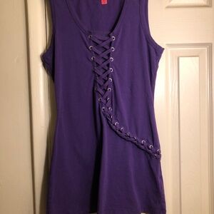 Betsey Johnson purple top